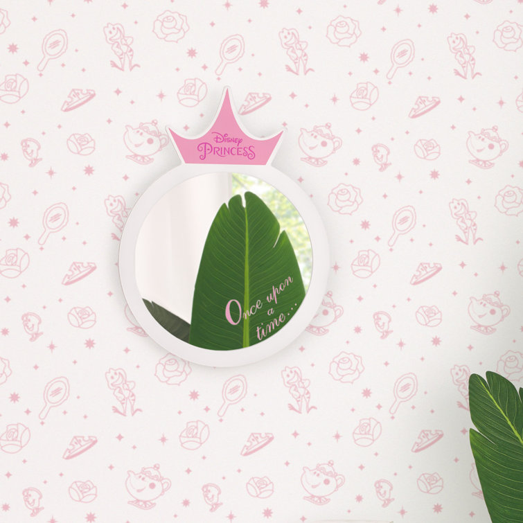 Disney Wood Round Wall Mirror Wayfair